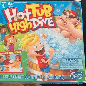 Hasbro Hot Tub High Dive Game - Red, Blue, Yellow Fun